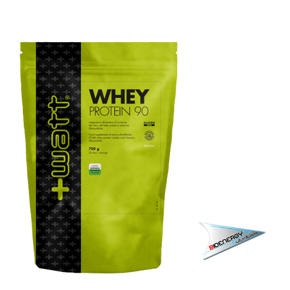 +Watt-WHEY PROTEIN 90  750 gr Doypack natural  